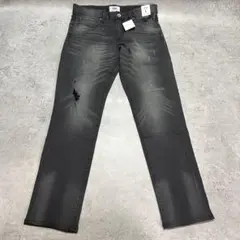 INHERIT ベイクルーズ　ジャーナルスタンダードダメージスリムデニム黒L