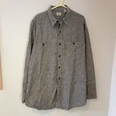 WEAR HOUSE ウエアハウス　　ブラックシャンブレーシャツ　長袖のサムネイル