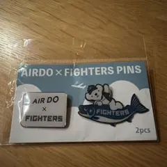 (即購入OK)エアドゥ　ファイターズ　ピンバッジ