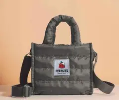 InRed インレッド 11月号 付録 スヌーピー 2WAYキルティングバッグ