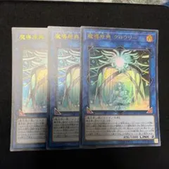 遊戯王　魔導原典　クロウリー　ウルトラ　3枚