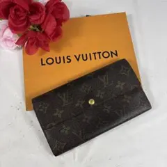 ルイヴィトン モノグラム ポシェット ポルトモネクレディ 財布 長財布 札入れ