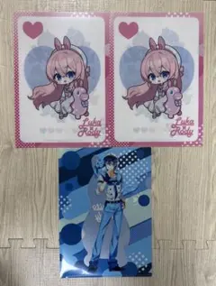初音ミク×RODY J賞　クリアファイル&ステッカーセット　3枚セットです