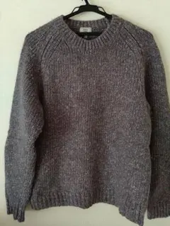 GREEN LABEL RELAXING Lサイズ ニットセーター グレー系