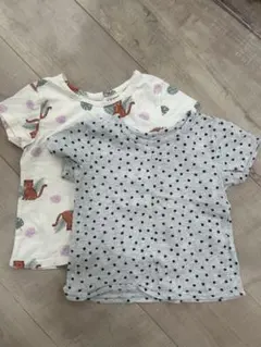 キッズ 半袖Tシャツ 2枚セットのサムネイル