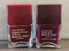 【新品未使用】NAILS INC ネイルカラー 2本セットのサムネイル