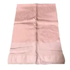 帯揚げ ピンク 膨れ織