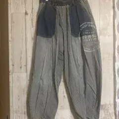 ミリミリ ボールパンツ　ヒッコリーのサムネイル