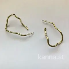 s925 ピアス　レディース　アレルギー対応　ゴールド　フォーマル　シンプル