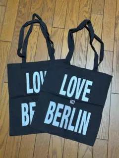 ic! BERLIN 非売品トートバッグ2点セット　未使用品