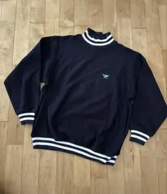 CUTTER&BUCK ネイビー ハイネック トレーナー