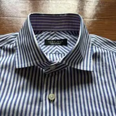 ZARA MAN 180/96A ストライプ ビジネスシャツ ワイシャツ