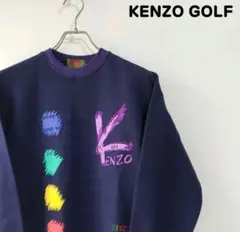 90s KENZO GOLF 刺繍ロゴ切替スウェット メンズ4(XL相当) - メルカリ