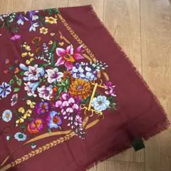 オールドGUCCI ／イタリア製GUCCI（グッチ）ストール（またはスカーフ