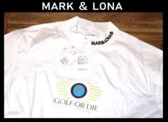 MARK & LONA モックネックシャツ ホワイト - メルカリ