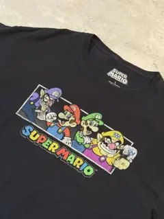 【アメリカ輸入】　US古着　SUPER MARIO スーパーマリオ ゲームT