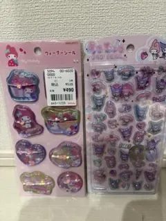 うるちゅるPOPシール　ウォーターシール　2点セット