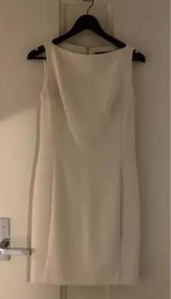 ラルフローレン size0 オフホワイト　フォーマルワンピース