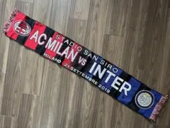 ACミラン vs インテル ミラノダービー記念マフラー 2019年
