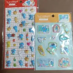 うっかりペネロペ ぷくぷくシール・ウォーターシール 2枚セット