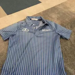 Srixon ストライプポロシャツ M