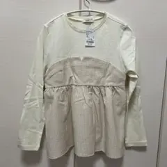 earth music&ecology 長袖カットソー F アイボリー