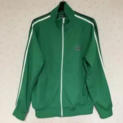 FRED PERRY トラックジャケット グリーン - メルカリ