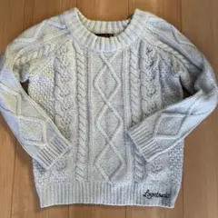 ケーブルニット トップス