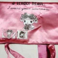 真夜中のメロクロ トートバッグ マイメロセット