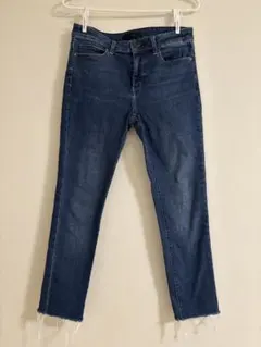 UNIQLO スキニーデニム 28 (71cm) ダークブルー