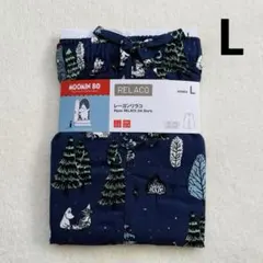 ユニクロ　ムーミン　レーヨン　リラコ　L