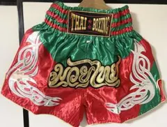 【複数枚購入割引】王国直輸入　ムエタイ　キックボクシングパンツ　キッズ　子供XS