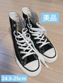 Converse ブラック ALL STAR HI ハイカットスニーカー
