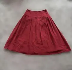 Sybilla シビラ レッド フレアスカートのサムネイル