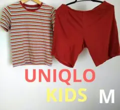 UNIQLO　ユニクロ　KIDS　M ストライプ パジャマ 上下セット