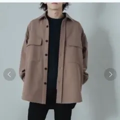 WEGO ニットメルトンCPOジャケット