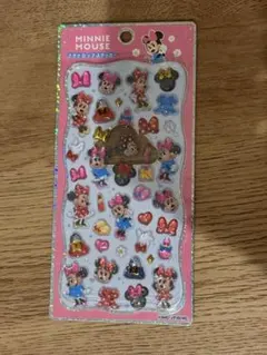 ミニー　プチドロップステッカー