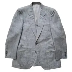 未使用品 ROBERT EPSTONE ウールシルクリネン テーラードジャケット