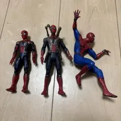 スパイダーマン フィギュア 3体セット