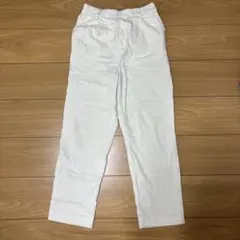 ホワイト カジュアルパンツ
