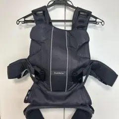 【説明書付】BABYBJÖRN 抱っこひも ブラック　ベビーキャリアONE＋