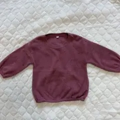 裏起毛トレーナー