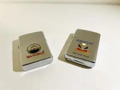 ヴィンテージ】ZIPPO 2点セット（2000年記念／1986年米海軍空母 