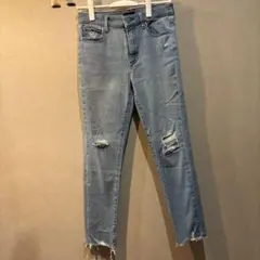 UNIQLO JEANS ダメージストレッチジーンズ