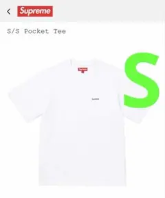 Sサイズ Supreme S/S Pocket Tee ポケT ホワイト 白