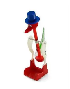 【新品未使用品】ドリンキングバード 水飲み鳥 平和鳥 赤色