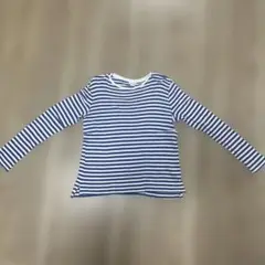長袖ボーダーTシャツ