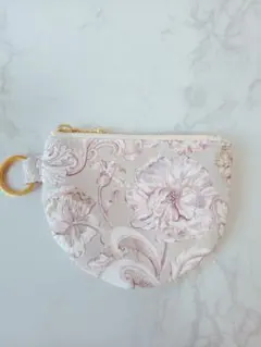 リバティ アレキサンダーマーブル【グレールーム】半月ポーチ