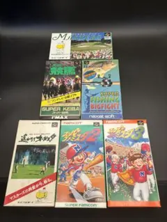 スーパーファミコンソフト/6本まとめ/スポーツ系