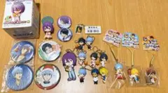 黒子のバスケ グッズセット マスコット ラバーストラップ ハンカチ